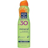 Kiss My Face Organics Mineral Continuous Spray Sunscreen, SPF 30