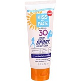 Kiss My Face Spf30 Sunscreen Cool Sport For Face And Neck 2 Ounce (59ml) (2 Pack)