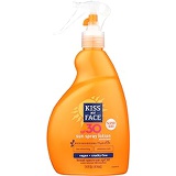Kiss My Face Sun Spray Lotion Sunscreen SPF 30, 14oz