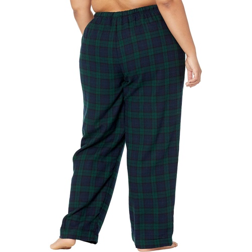  L.L.Bean Plus Size Scotch Plaid Flannel Pajamas Plaid