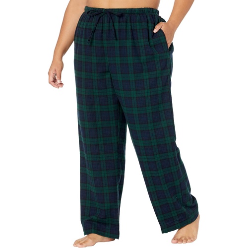  L.L.Bean Plus Size Scotch Plaid Flannel Pajamas Plaid