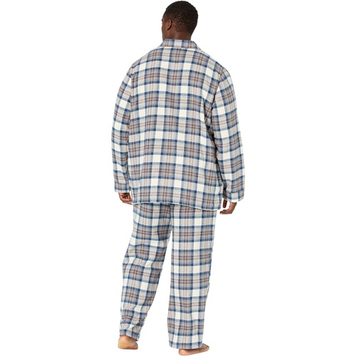  L.L.Bean Scotch Plaid Flannel Sleep Pants Tall
