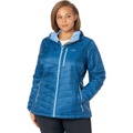 L.L.Bean Plus Size Primaloft Packaway Hooded Jacket