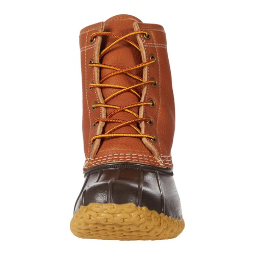  L.L.Bean 8 Tumbled Leather Shearling Lined Bean Boot