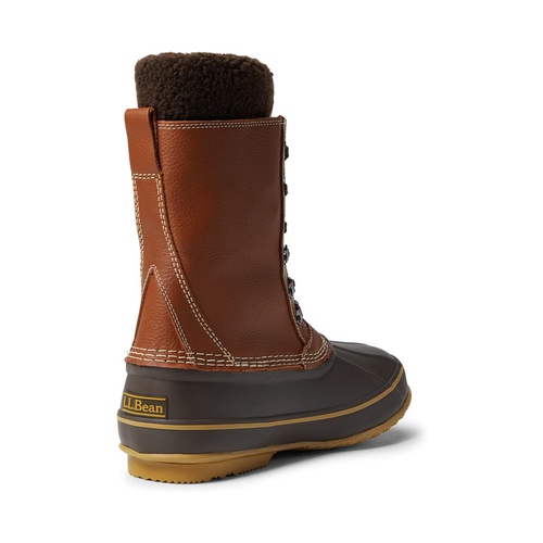  L.L.Bean Snow Boot Tumbled Leather Lace
