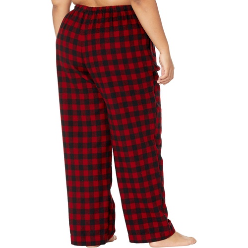  L.L.Bean Plus Size Scotch Plaid Flannel Pajamas Plaid