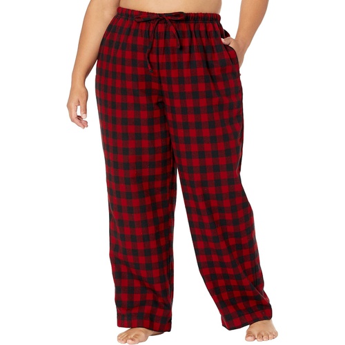  L.L.Bean Plus Size Scotch Plaid Flannel Pajamas Plaid