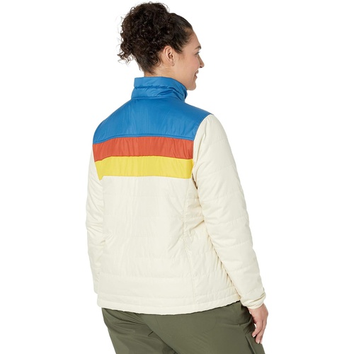  L.L.Bean Plus Size Mountain Classic Puffer Jacket Color-Block