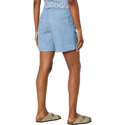  L.L.Bean Lakewashed Chambray Dock Shorts