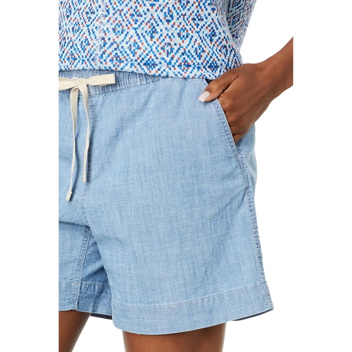  L.L.Bean Lakewashed Chambray Dock Shorts