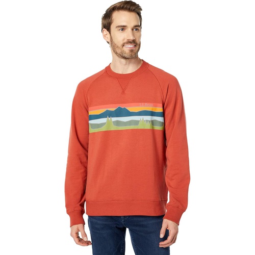  L.L.Bean Camp Crew Neck Graphic Regular