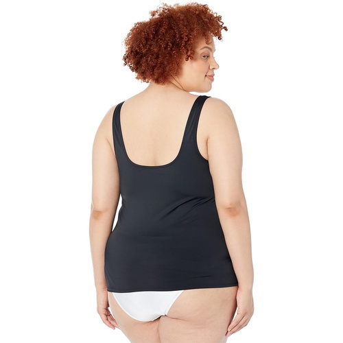  L.L.Bean BeanSport Scoop Neck Tankini Top Long