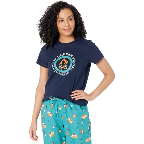  L.L.Bean Springtime Sleep PJ Set