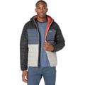 L.L.Bean Beans Down Hooded Jacket Color-Block