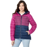 L.L.Bean Beans Down Hooded Jacket Color-Block