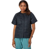 L.L.Bean Collarless Short Sleeve Puffer