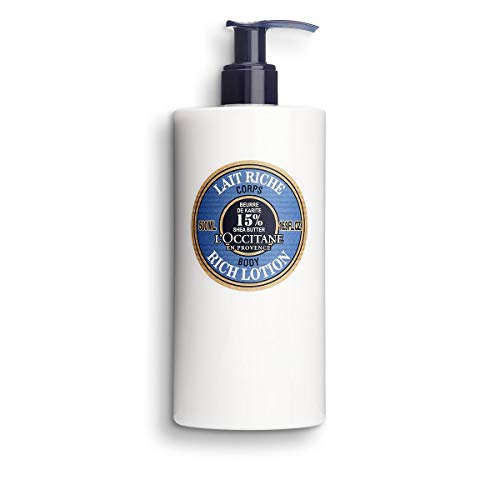  LOccitane Moisturizing 15% Shea Butter Body Rich Lotion, 16.9 Fl Oz