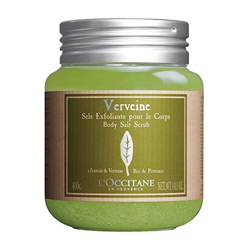  LOccitane Verbena Body Salt Scrub, 14.1 oz