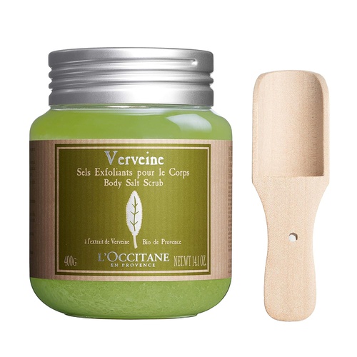  LOccitane Verbena Body Salt Scrub, 14.1 oz