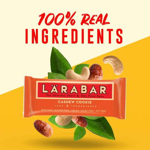 LAERABAR Larabar Fruit and Nut Bar, Cashew Cookie, Gluten Free, 16 ct, 27.2 oz
