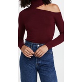 LAGENCE Nicky Cut Out Sweater