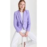 LAGENCE Brooke Double Breasted Crop Blazer