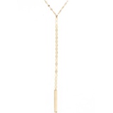 Lana Jewelry Nude Remix Bar Y-Necklace_YELLOW GOLD