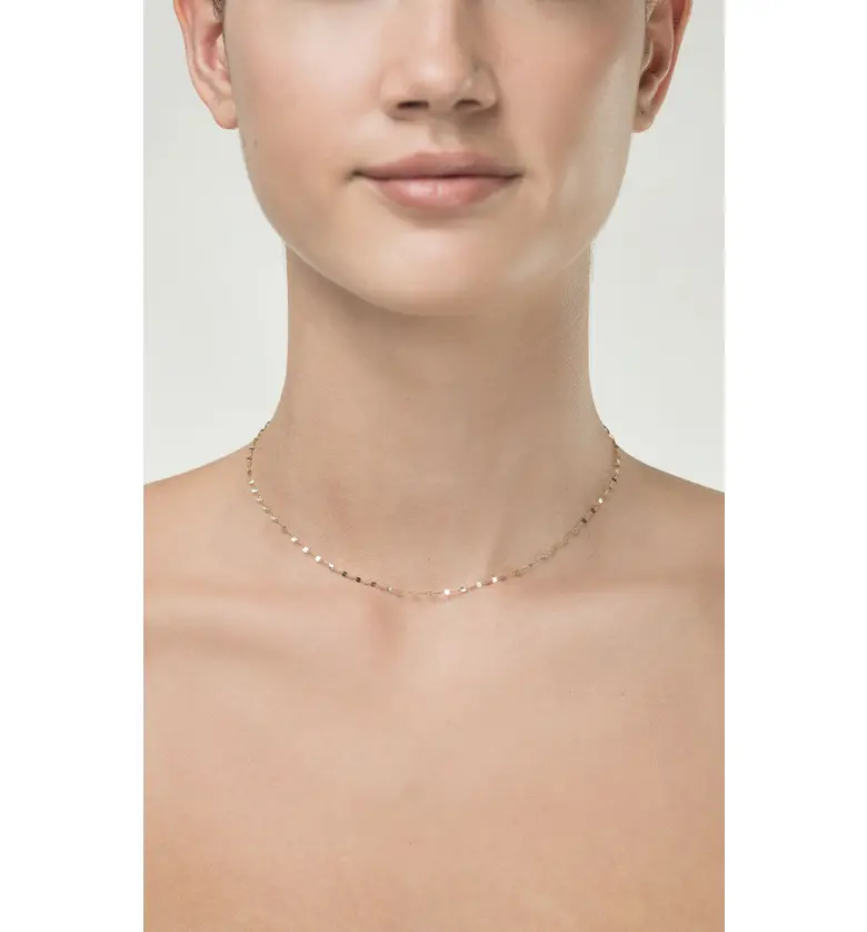  Lana Jewelry Blake Chain Choker Necklace_YELLOW GOLD