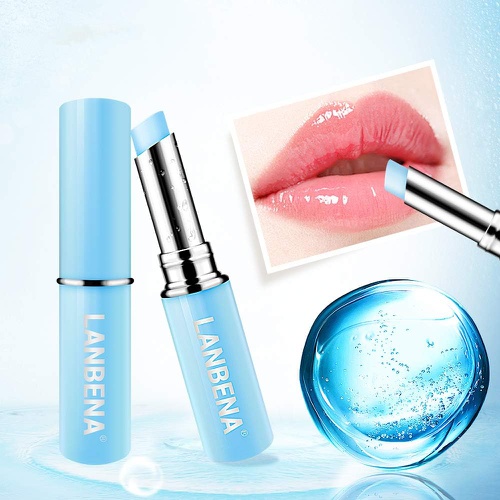  LANBENA Hyaluronic Acid Lip Balm Moisturizing Lips Reduce Fine Lines Relieve Dryness Long-Lasting Protection Nourishing Lip Care (1.8g / 0.06 fl oz)