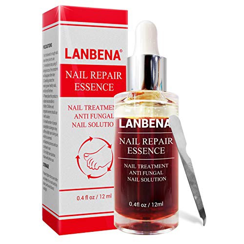  LANBENA Nail Repair Essence, Nails Repair Essence Nail Repair for Damaged Nails Protect Nail from Damage Fingernail and Toenail Repair for Curing Nail from Infection Discolored & D