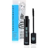 Lash Next Door Waterproof Mascara Black Volume and Length - No Clump Volumizing Mascara for Thickening and Lengthening - Smudge Proof Lashes by Brooklyn and Bailey (1 Pack)