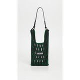 LASTFRAME Two Tone Mesh Market Bag Small