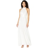 LAUNDRY BY SHELLI SEGAL Iridescent Halter Gown