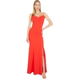 LAUNDRY BY SHELLI SEGAL Red Bustier Gown