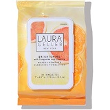 LAURA GELLER NEW YORK Makeup Remover Cleansing Towelettes, Tangerine And Licorice, 30 Wipes