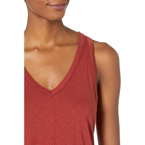  LAmade Cooper V-Neck Racer Tank in Slub Jersey