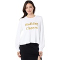 LAmade Holiday Cheers Give Back Tinsley Pullover