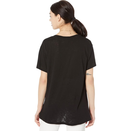  LAmade Pacific Boxy V-Neck Tee in Slub Jersey