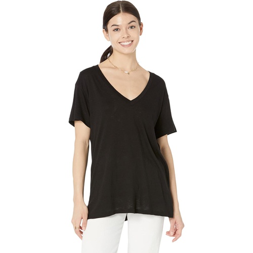  LAmade Pacific Boxy V-Neck Tee in Slub Jersey