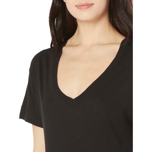  LAmade Pacific Boxy V-Neck Tee in Slub Jersey