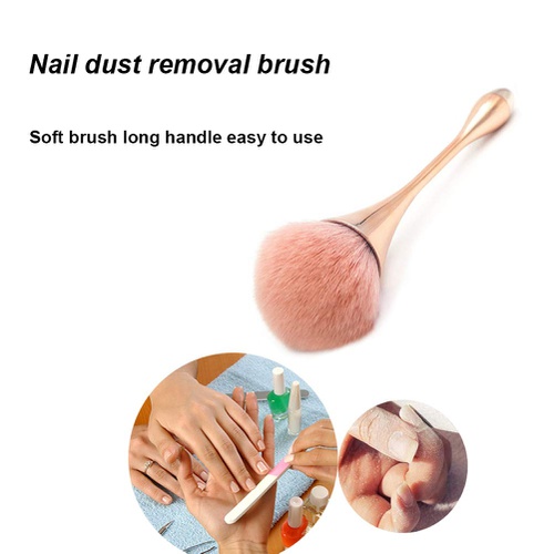  LEBERY Foundation Makeup Brush / Blush Brush / Nail Art Dust Brush/ Large Powder Mineral Brush For Blending Liquid, Cream or Flawless Powder Cosmetics - Buffing, Stippling, Conceal