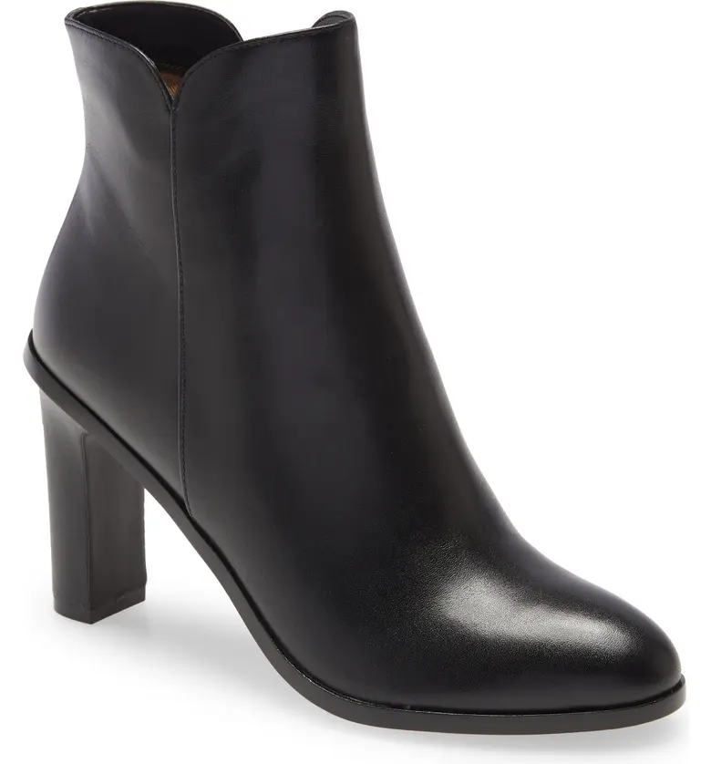 Linea Paolo Biel Bootie_BLACK LEATHER