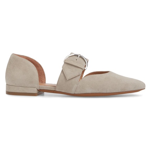  Linea Paolo Dean Pointy Toe Flat_DOVE SUEDE