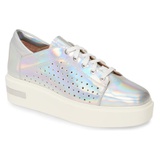 Linea Paolo Kendra Platform Sneaker_SILVER IRIDESCENT LEATHER