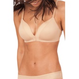 LIVELY The All-Day Deep V No-Wire Bra_TOASTED ALMOND