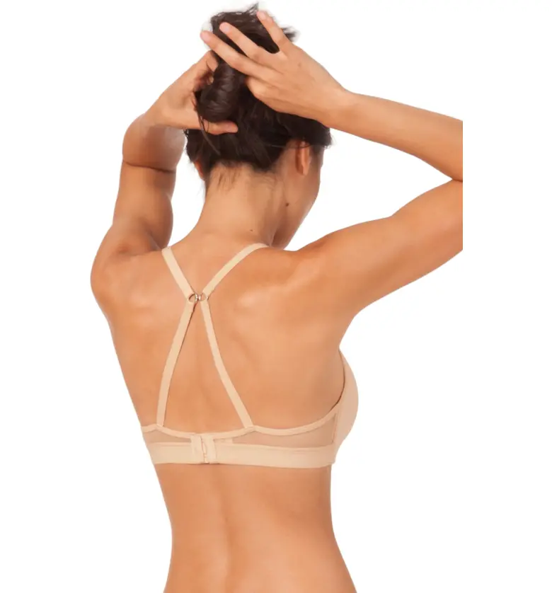  LIVELY The All-Day Deep V No-Wire Bra_TOASTED ALMOND