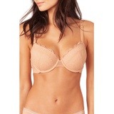 LIVELY The Lace T-Shirt Underwire Bra_TOASTED ALMOND