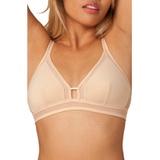 LIVELY The Mesh Trim Bralette_TOASTED ALMOND