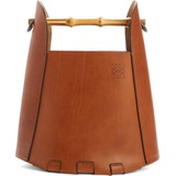 Loewe Bamboo Handle Leather Bucket Bag_TAN