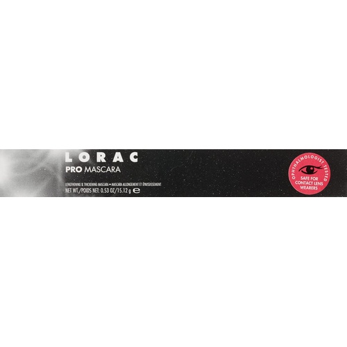  LORAC PRO Mascara, Black, 0.53 ounce